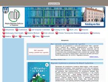 Tablet Screenshot of biblioteka.chojnow.eu