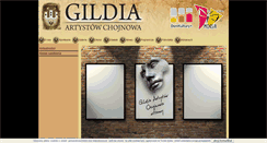 Desktop Screenshot of gildia.chojnow.eu