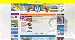 Desktop Screenshot of chojnow.eu